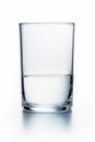 Sip water in the glass