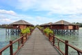 Sipdan Water Village Resort Royalty Free Stock Photo