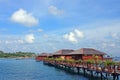 Sipdan Water Village Resort Royalty Free Stock Photo