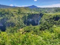 Sipiso-piso waterfall Royalty Free Stock Photo