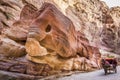 Siq Canyon in Petra