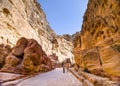 Siq canyon, Petra, Jordan