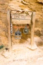 The Siq entrance, Hidden city of Petra, Jordan