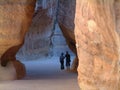 The Siq, Petra, Jordan Royalty Free Stock Photo