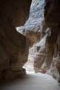 Petra Siq, Jordan Travel, Middle East, Canyon Royalty Free Stock Photo