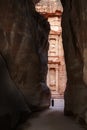 Petra Siq, Jordan Travel, Treasury Middle East, Canyon Royalty Free Stock Photo