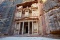 Petra Treasury, Jordan Travel, Middle East Royalty Free Stock Photo