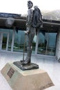 Sir Edmund Hillary statue, Mount Cook, New Zealand