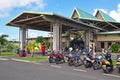 Sir Gaetan Duval Airport is an airport located near Plaine Corail on Rodrigues, an island dependency of Mauritius Royalty Free Stock Photo