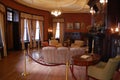 Decorated Room in Boldt Castle, Upstate New York Royalty Free Stock Photo