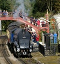 North Yorkshire moors Railway, Goathland, Yorkshire, Uk, October 2023. Sir Nigel Gresley