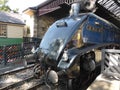 Sir nigel gresley Steam locomotive with the sun on it
