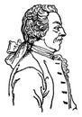 Sir Robert Walpole, Earl of Oxford, vintage illustration