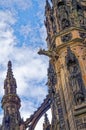 The Sir Walter Scott Monument - Edinburgh - Scotland Royalty Free Stock Photo