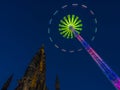 Scott Monument during Edinburgh Winter Festival