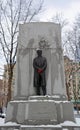 Sir Wilfrid Laurier Memorial have blood on his hands