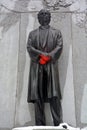 Sir Wilfrid Laurier Memorial have blood on his hands