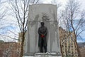 Sir Wilfrid Laurier Memorial have blood on his hands