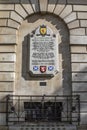 Sir William Wallace Plaque in London, UK