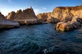 Siren reefs foca izmir Turkey Royalty Free Stock Photo