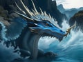 Siren\'s Song: Captivating Dragon Calling Water Picture