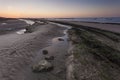 Sirene beach, Cap Gris Nez, Cote d`opale Royalty Free Stock Photo