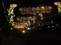Sirens- Blackpool Illuminations. Royalty Free Stock Photo