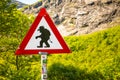 Sirgn Beware of trolls on trollstigen road, Norway