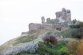 Siria Medieval Fortress in Arad County, Romania.