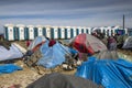 Sirian refugees blocked in Idomeni