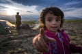 Sirian refugees blocked in Idomeni