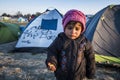 Sirian refugees blocked in Idomeni