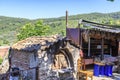 Sirince village with some local products in Izmir, Turkey Royalty Free Stock Photo