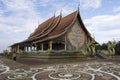 Sirindhorn wararam phu prao temple or Wat phu prao in Ubon Ratchathani, Thailand