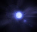 Sirius binary star - White dwarf and big star