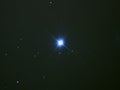 Sirius star in night sky