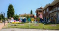 Shop selling colourful beach inflatable toys