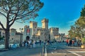 SIRMIONE, ITALY - 20 MAY 2016:Scaliger Castle in Sirmione,Lago di Garda in Italy,Old Castle in the city Sirmione Royalty Free Stock Photo