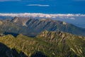 Siroka peak from Maly Ladovy stit at High Tatras during summer Royalty Free Stock Photo