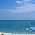 View of Le Due Sorelle beach