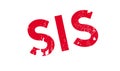 Sis rubber stamp