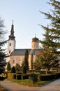 SISATOVAC - monastery and church in Fruska Gora - Serbia of the Royalty Free Stock Photo