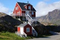 Sisimiut in Greenland Royalty Free Stock Photo