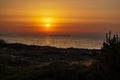 Sissi harbour, Crete, at sunset. A sunset view of Sissi habour Royalty Free Stock Photo