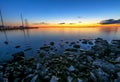 Sister Bay Sunset - Wisconsin Royalty Free Stock Photo