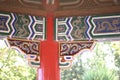 San Francisco Taipei Sister City Memorial Pagoda Chinese Pavilion detail 3 Royalty Free Stock Photo