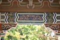 San Francisco Taipei Sister City Memorial Pagoda Chinese Pavilion detail 2 Royalty Free Stock Photo