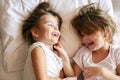 Sisters sharing moments of love. Royalty Free Stock Photo