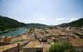 Sisteron rooftops Royalty Free Stock Photo