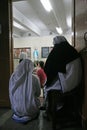 Sisters of The Missionaries of Charity at Mass in the chapel of the Mother House, Kolkata Royalty Free Stock Photo